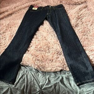 Women's Dark Blue Jeans